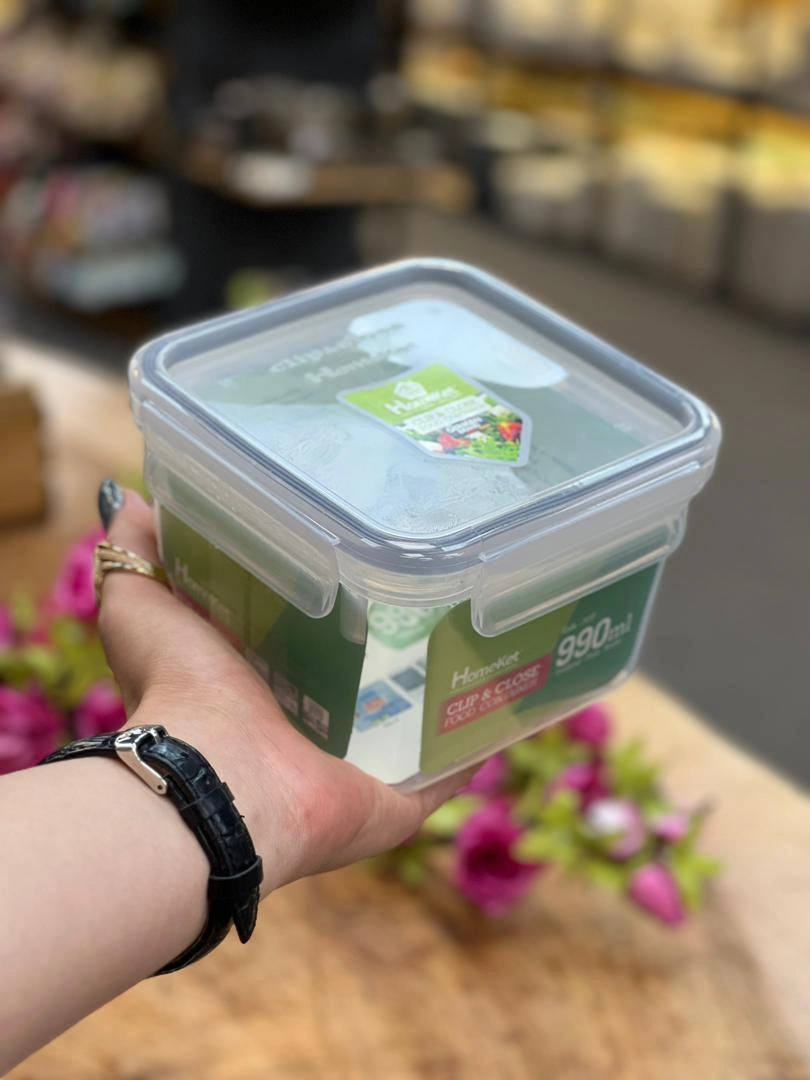 درب ضد نشت و محکم ظرف فریزری هوم کت