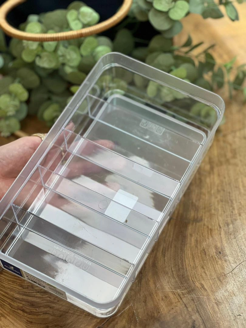 نظم‌دهنده پنج‌خانه Duman مدل Hur، شفاف و مقاوم، مناسب برای کشو و وسایل کوچک