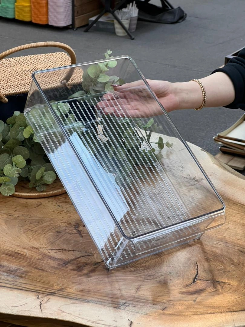 نظم‌دهنده شفاف برند اکسون مدل آنالیا ۲ – مناسب برای یخچال، کشو و کابینت