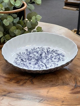 مرغ خوری برند گلد کیش مدل لوتوس با طراحی شیک و مناسب برای سرو مرغ، خورشت و میوه.