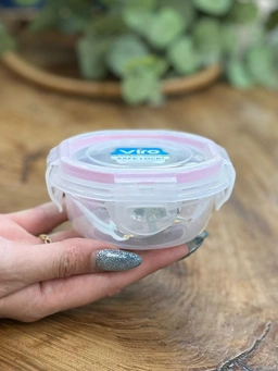 نمای نزدیک از ویرو سیف لاک فریزر با درب قفل‌دار