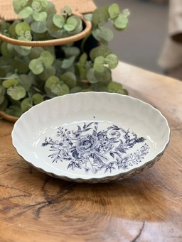 مرغ خوری برند گلد کیش مدل لوتوس با طراحی زیبا و مناسب برای سرو مرغ و خورشت.