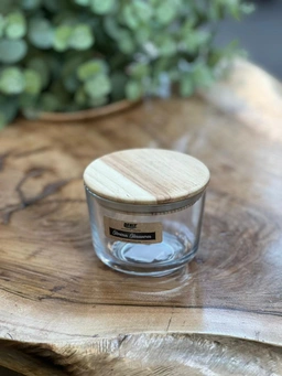 نمای کلی بانکه عسلی دنیز مدل مارینو با درب بامبو