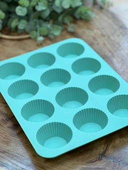 قالب سیلیکونی دنی‌هوم ۱۲ خانه – مناسب برای پخت کاپ‌کیک و مافین