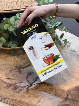 فیلتر چای و دمنوش ۱۰۰ عددی – مناسب برای دم‌کردن تمیز و آسان